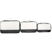 Tatonka Mesh Bag Set III, pakkepose, svart, 3 stk.