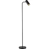 Schöner Wohnen Gulvlampe RIK, svart, høyde 140 cm, metall, GU10-LED