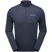 Montane Dart Zip Neck, herre, blå
