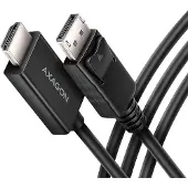 Axagon RVD-HI20C2, DisplayPort -&amp gt HDMI 2.0b adapter / kabel 1,8m, 4K/60Hz