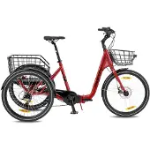Monty Trike Rocket 1e 24´´ Sunrace 2026 Elektrisk Sykkel