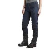 Lundhags Makke Ws Pant Short, turbukse, dame, blå