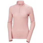 Helly Hansen Lifa Merino Midweight 1/2 Zip, Dame, Pink Salt