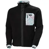 Helly Hansen Panorama Pile Snap, Fleecejakke, Herre, Black