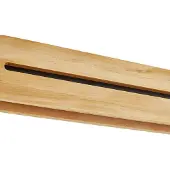 LUCANDE LED-pendellampe Darnor, tre, CCT, lengde 100 cm