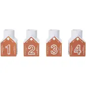 Kähler Gingerbread Advent H7.5 Cm Lysestake