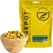 Firepot Dhal og Ris med Spinat, frysetørket mat, Reg