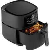 Philips Series 5000 Connected HD9285 XXL - Varmluftsteker - 7.2 liter - 2 kW - mørk sølv / svart