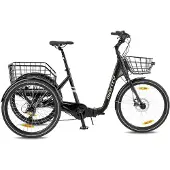 Monty E-trike Rocket 1e 24´´ Sunrace 2026 Elektrisk Sykkel
