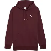 Puma Wardrobe Essentials Relaxed Fleece Hoodie Men, Clothing, Ruby Shimmer, L