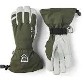 Hestra Army Leather Heli Ski, Skihansker, Olive