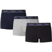 Pepe Jeans Pepe Solid Boxers 3 Enheter