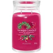 Yankee candle Signature Large Jar Sparkling Winterberry 567g