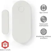 Nedis Smart Door or Window Sensor - Dør- og vindusensor - trådløs - ZigBee - 2400 - 2483 Mhz - hvit