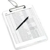 Herlitz 11205697, Gjennomsiktig, 80 ark, A4, Metall, Plast, Isopor, 1 stykker