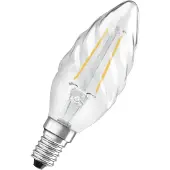 Osram LED-pære Filament E14 Mignon DIM Klar 2,8W (25W)