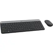 Logitech Slim Wireless Combo Mk470 Trådløst Tastatur Og Mus