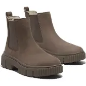 Timberland for woman. TB0A2FK2EM51 Greyfield Mid taupe leather chelsea boots (41.5 W), Flat, None, Casual, Sustainable