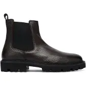 BOSS for man. 50552573 Julyo Cheb Leather Ankle Boots brown (43), Flat, None, Casual