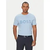 BOSS for man. 50530990 Tape Logo T-shirt blue (XXL), Casual, Cotton, Short sleeve