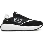 EA7 for man. 7X000341_AF18616 Wader Sneakers black (40), Fabric, Flat, Laces, Casual