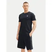 EA7 for man. 8NPT16_PJRGZ Premium Shield T-shirt navy (L), Casual, Viscose, Short sleeve