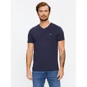 Gant for man. 2003186 Shield V-Neck T-shirt navy (XL), Casual, Cotton, Short sleeve