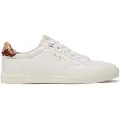 Pepe Jeans for woman. PLS31537 Trainers Kenton Class white (36), Flat, Laces, Casual