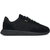 BOSS for man. 50541882 Trainers Titanium black (42), Flat, Laces, Casual