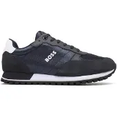 BOSS for man. 50498133 Parkour shoes navy (40), Flat, Laces, Casual