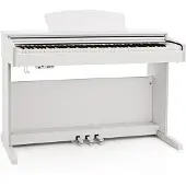 Gear4Music DP-10X Digitalt Piano fra Hvitt