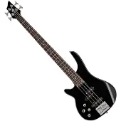 Gear4Music Chicago Venstrehendt Bassgitar fra Svart