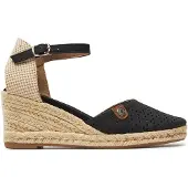 Refresh for woman. 17196906-NEGRO Espadrilles 171969 black (40), 5 to 8 cm, Buckle, Casual