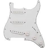 Gear4Music Gitarverk SSS Forhåndsinnstallert Plekterbrett Hvit