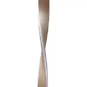 LINDBY LED-gulvlampe Jaren, svart/brun, 114 cm, CCT