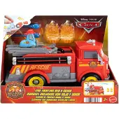 Disney Pixar Cars Disney and Pixar Cars Radiator Springs Race & Rescue Fire Fighting Red & Guido og tilbehør, Brannbil, 3 år, Plast, Flerfarget