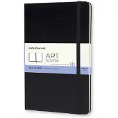 Moleskine Art, Monokromatisk, Svart, 104 ark, 165 g/m², Innbundet, Universal