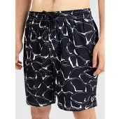 Quiksilver Mercury Straight Volley 19Nb Boardshorts svart