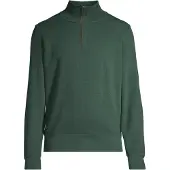 Gant for man. 2068028 Sacker Rib half zip sweatshirt green (XL), Casual, Cotton