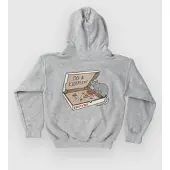 Empyre Pizza Rat Kids Hettegenser grå