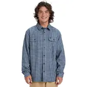 Quiksilver Salt Lake Waffle Skjorte Med Lange Ermer