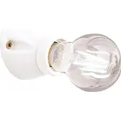 Orion Frost keramisk vegglampe, hvit