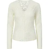 Y.A.S Yaslacey Lace Langermet Topp