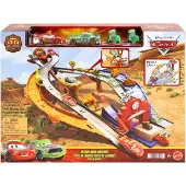 Mattel Cars JFL57 Race & Rescue lekesett, 4 lekebiler