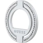 GUESS MagSafe Ring Rhinestone-holder - sølv