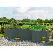 GFP 455x181x77 cm plantekasse, antrasitt