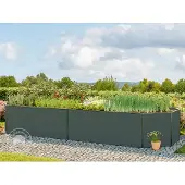 GFP 451x119x77 cm plantekasse, antrasitt