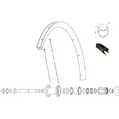 Mavic Ksyrium Pro Carbon Sl Clincher Hr Bakfelg