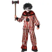 Atosa Clown Halloween Mann Kostyme