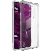 IMAK Xiaomi Poco M7 Pro 5G Drop-Proof TPU-deksel - Gjennomsiktig